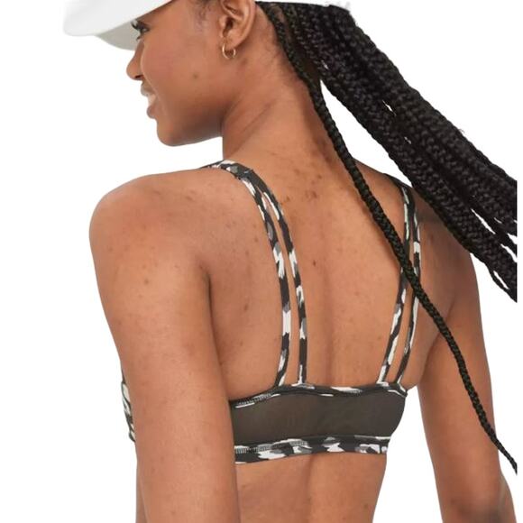 OFFLINE by Aerie Goals Plunge Sports Bra - Gray NWT Size Medium - Picture 2 of 8